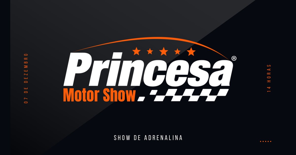 Arte da primeira temporada do Princesa Motor Show